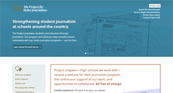 Desktop Screenshot of betterjournalism.org