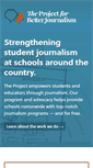 Mobile Screenshot of betterjournalism.org