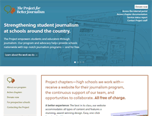 Tablet Screenshot of betterjournalism.org